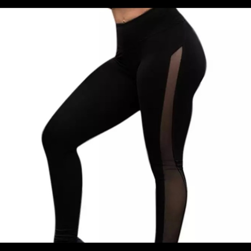 🔥Brand New Sleek BUTT LIFTING Mesh Yoga/Leggings. - Picture 2 of 7